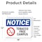 Signmission Tobacco Free Campus OSHA Notice Sign, Vinyl Decal, 18in W x 12in L, 2PK OS-2PACK-NS-D-1218-L-16731 - alternate 2
